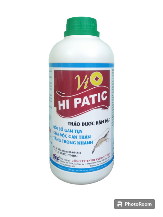 Vio Hipatic 1 lít - Thuốc Thú Y Thủy Sản Mỹ Phú - Công Ty TNHH Sản Xuất Kinh Doanh Mỹ Phú